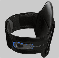 Disc alignment therapy device for improved spinal and muscular health, ergonomic design, pain relief, posture correction, adjustable fit, advanced medical technology, chiropractor recommended, DCOA.