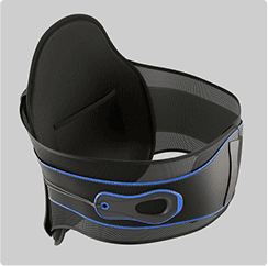 Disc align chiropractic cushion for spinal posture correction and pain relief, ergonomic support device for back health and alignment therapy.